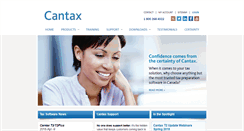 Desktop Screenshot of cantax.com